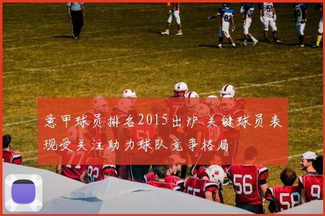 意甲球员排名2015出炉 关键球员表现受关注助力球队竞争格局